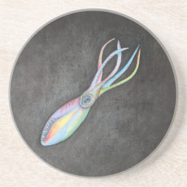 Rainbow Squid Sandstone Onderzetter
