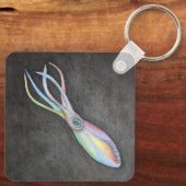 Rainbow Squid Sleutelhanger (Achterkant)