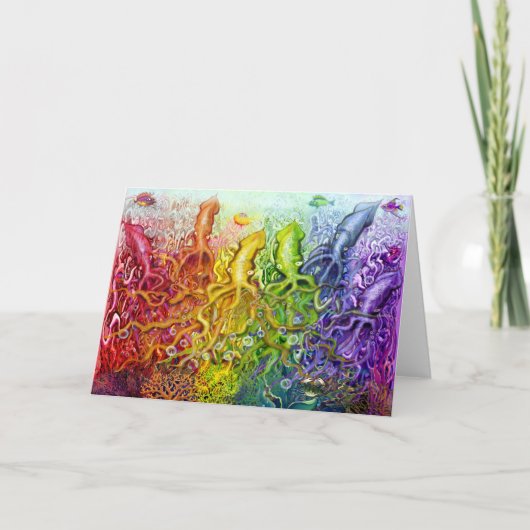 Rainbow Squids Kaart (Voorkant)