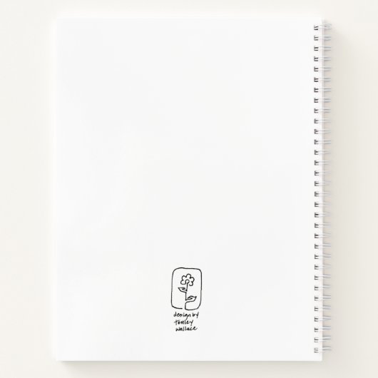 Rainbow Squiggles Notitieboek (Achterkant)