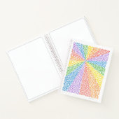 Rainbow Squiggles Notitieboek (Binnen)