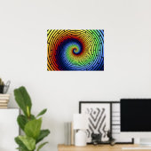 Rainbow Squiral Poster ROY G BIV (Thuiskantoor)