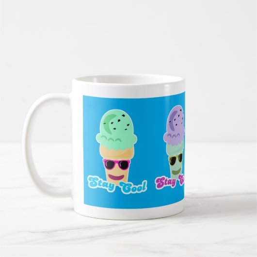 Rainbow Staand Cool Cone Pals Koffiemok (Links)