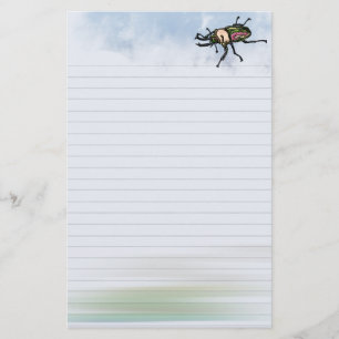 Rainbow Stag Beetle Briefpapier