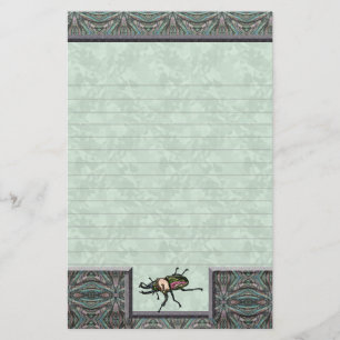 Rainbow Stag Beetle Briefpapier