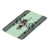 Rainbow Stag Beetle Magneet (Linkerzijde)