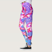Rainbow Stain Glass Mermaid Leggings Yoga pants (Links)