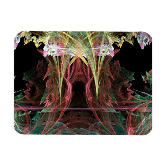 Rainbow Stalactites Abstract Magnet Magneet (Horizontaal)