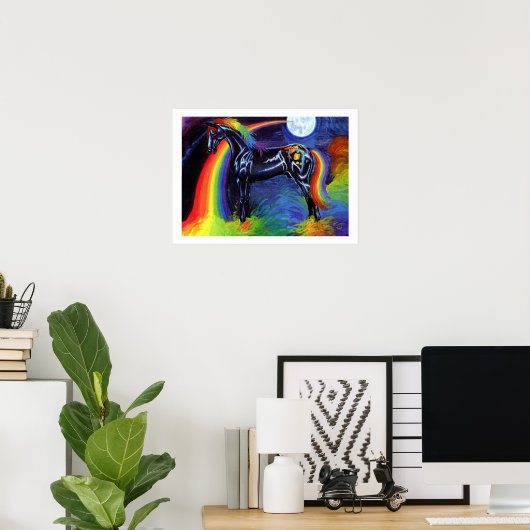 Rainbow Stallion Poster (Thuiskantoor)