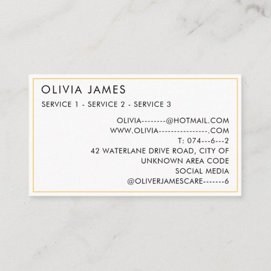 Rainbow Star Babysitter Kinderopvang Kinderopvang  Visitekaartje (Achterkant)