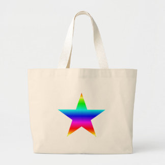Rainbow Star Bag Grote Tote Bag