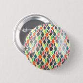 Rainbow Star-Button Ronde Button 5,7 Cm (Voorkant /achterkant)