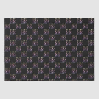 Rainbow Star Checkerboard Tissuepapier