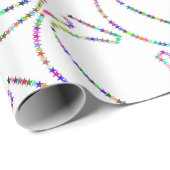 Rainbow Star Letter C Cadeaupapier (Rol Hoek)