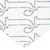 Rainbow Star Letter J Korte Tafelloper (Hoek)