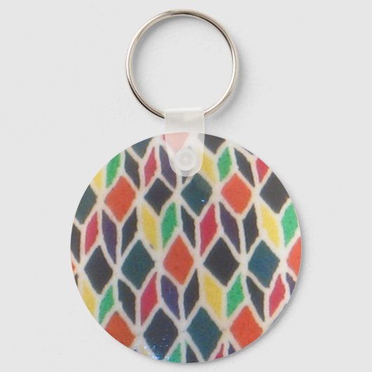 Rainbow Star-Sleutelhanger Sleutelhanger (Voorkant)