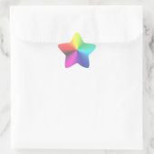 Rainbow Star Sticker (Tas)