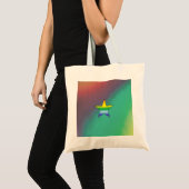 Rainbow Star Tote Bag (Voorkant (product))