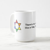 Rainbow Star van David Koffiemok (Voorkant links)