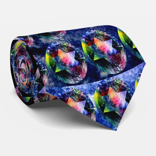 Rainbow Star van David Stropdas (Opgerold)