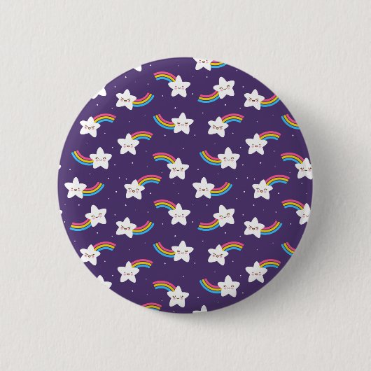 Rainbow Stars Button (Voorkant)