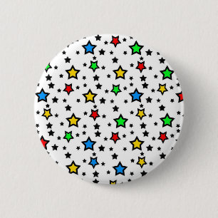 Rainbow Stars Button