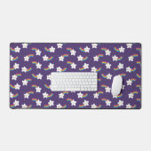 Rainbow Stars Desk Mat (Keyboard & Muis)