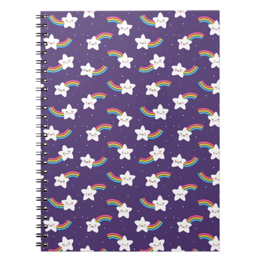 Rainbow Stars Foto Notitieboek (Voorkant)