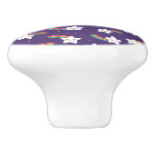 Rainbow Stars Knob Keramische Knop (Zijkant)
