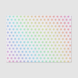 Rainbow Stars Magical Fantasy Pattern Tissuepapier