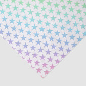 Rainbow Stars Magical Fantasy Pattern Tissuepapier (Detail)