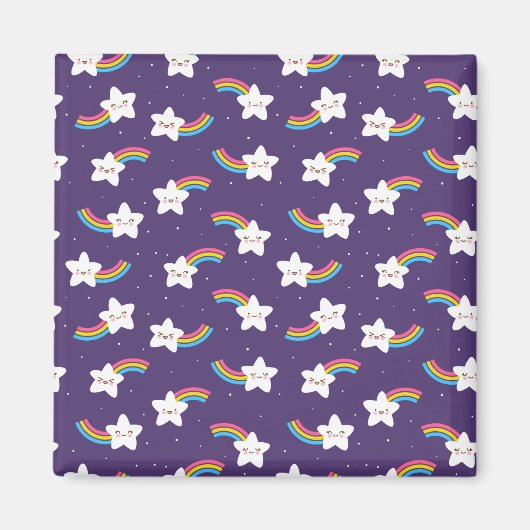 Rainbow Stars Magnet (Voorkant)