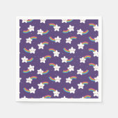 Rainbow Stars Paper Napkins Servet (Voorkant)