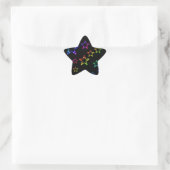 Rainbow Stars Pattern Stickers (Tas)