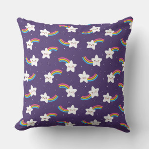 Rainbow Stars Pillow Kussen