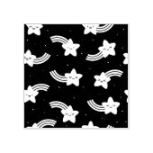 Rainbow Stars Stamp Rubberstempel (Afrduk)