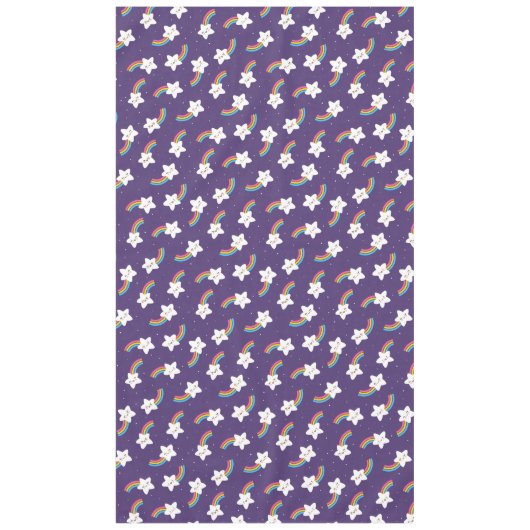 Rainbow Stars Tablecloth Tafelkleed (Voorkant)