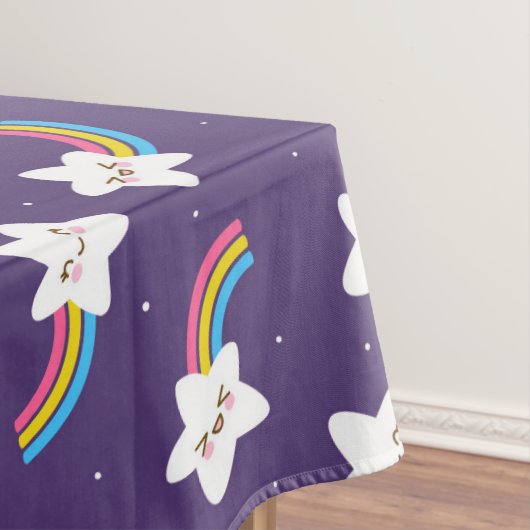 Rainbow Stars Tablecloth Tafelkleed (Voorbeeld)