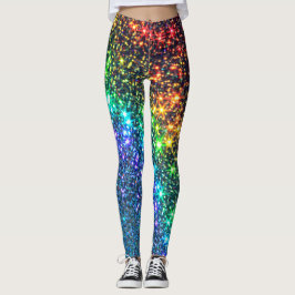 Rainbow Stars Yoga Pants Leggings