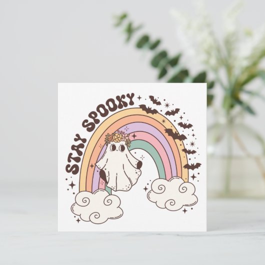 Rainbow Stay Spooky (Staand voorkant)