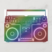 Rainbow-stereo Briefkaart (Voorkant)