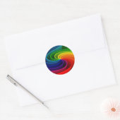 Rainbow Sticker Envelope Seal Wedding for Label (Envelop)