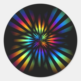 Rainbow Sticker Envelope Seal Wedding for Label