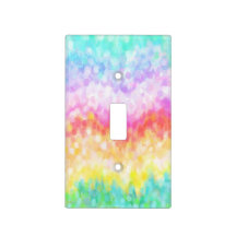 Rainbow Stippen Light Switch Hoesje