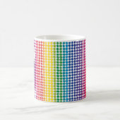 Rainbow Stippen Pattern Koffiemok (Center)