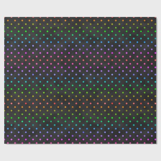 RAINBOW STIPPEN WRAPPING PAPIER (Vlak)