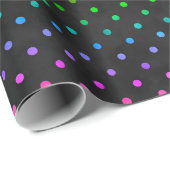 RAINBOW STIPPEN WRAPPING PAPIER (Rol Hoek)