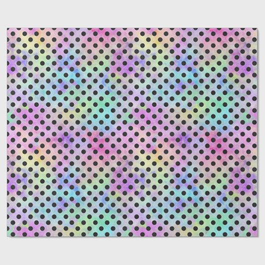 RAINBOW STIPPEN WRAPPING PAPIER (Vlak)