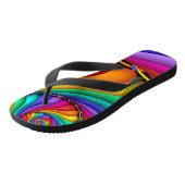 Rainbow Stitchery Gay Pride LGBT-Teenslippers Teenslippers (Schuin)