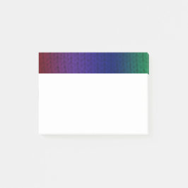 Rainbow Stockinette Post-it® Notes